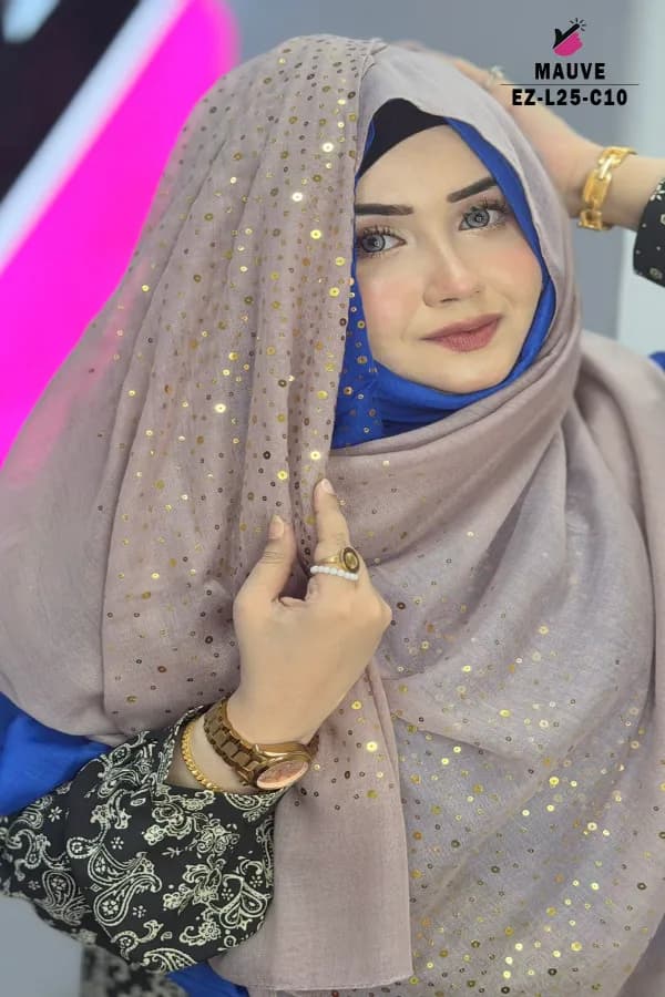 Sequins hijab