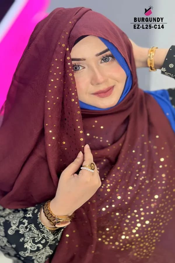 Sequins hijab