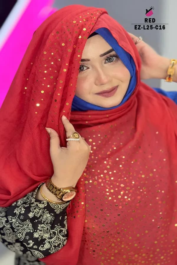 Sequins hijab