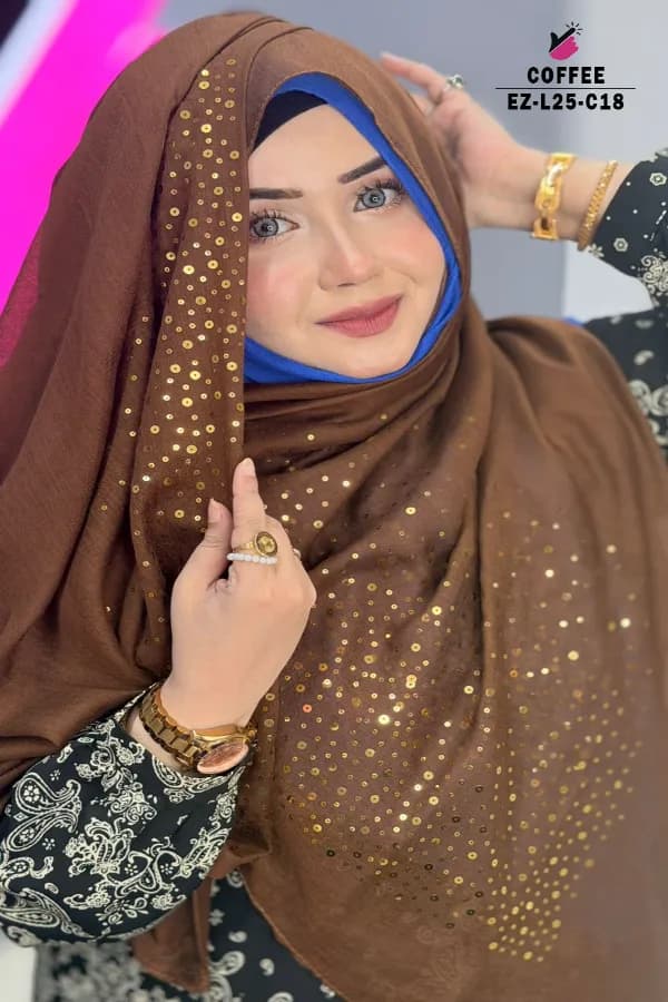 Sequins hijab