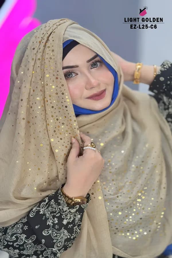 Sequins hijab