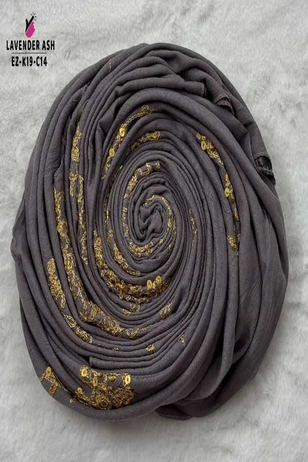 EMBROIDERY SEQUINS HIJAB