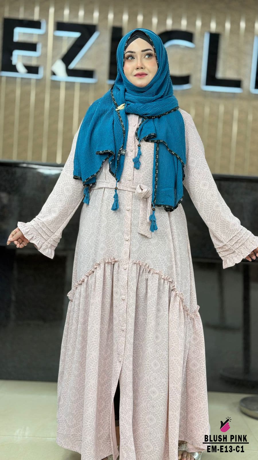 Printed Gown E Eliza