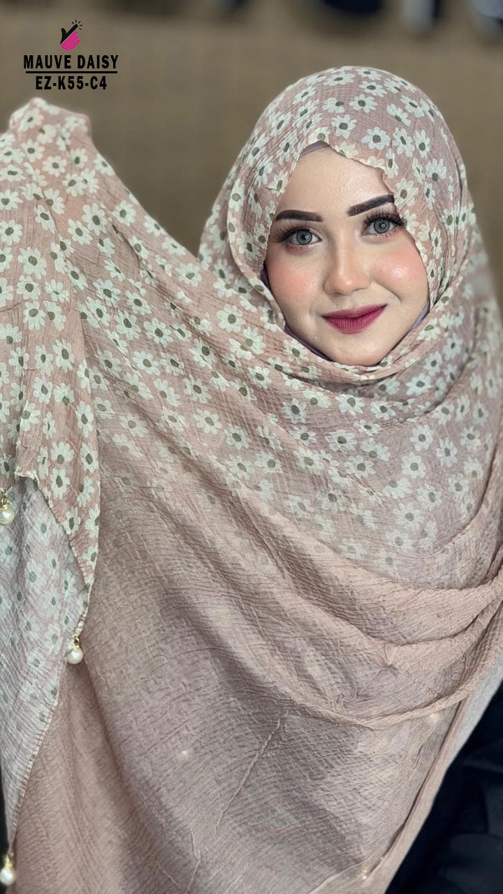 Daisy Feather Hijab