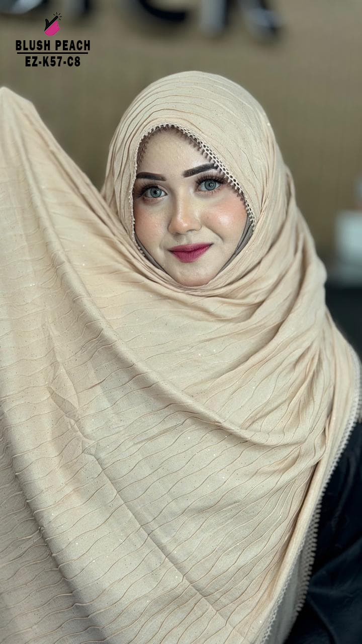 Ripple Crush Gazra Hijab
