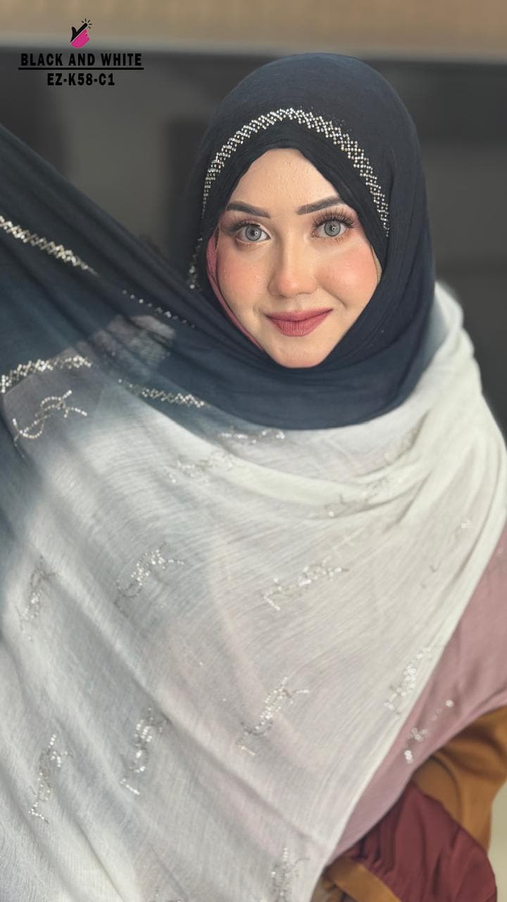Branded Rayon Stone Hijab