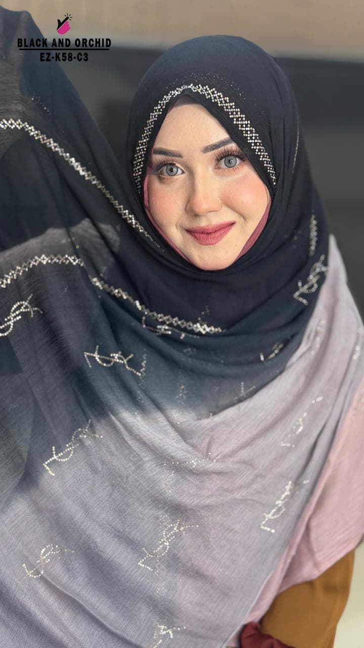Branded Rayon Stone Hijab