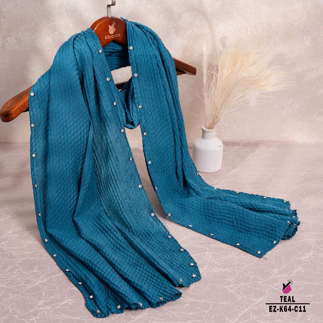 Diamond Border Hijab