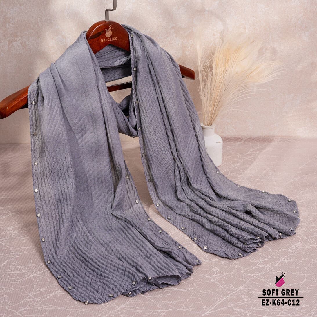 Diamond Border Hijab