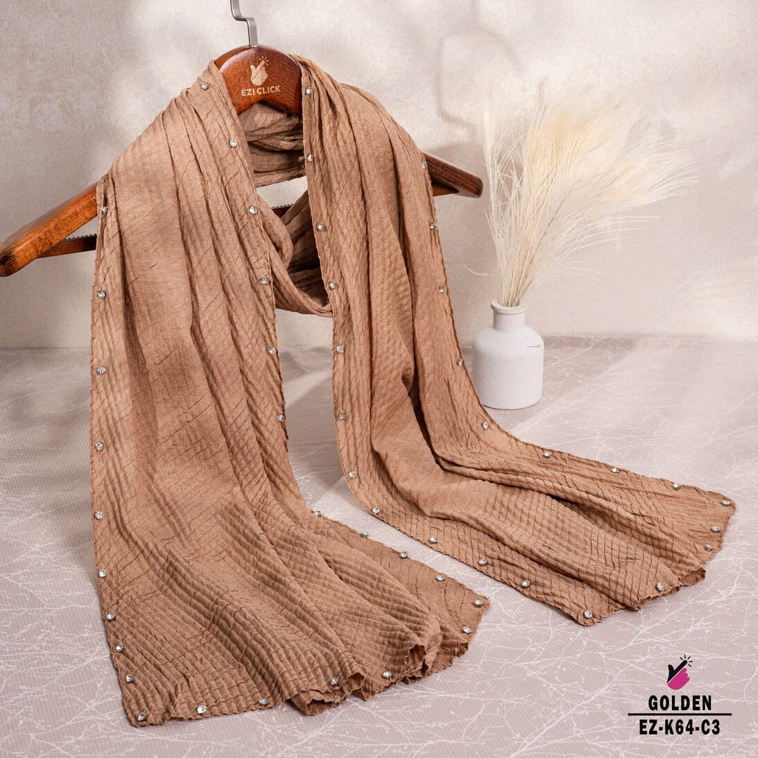 Diamond Border Hijab