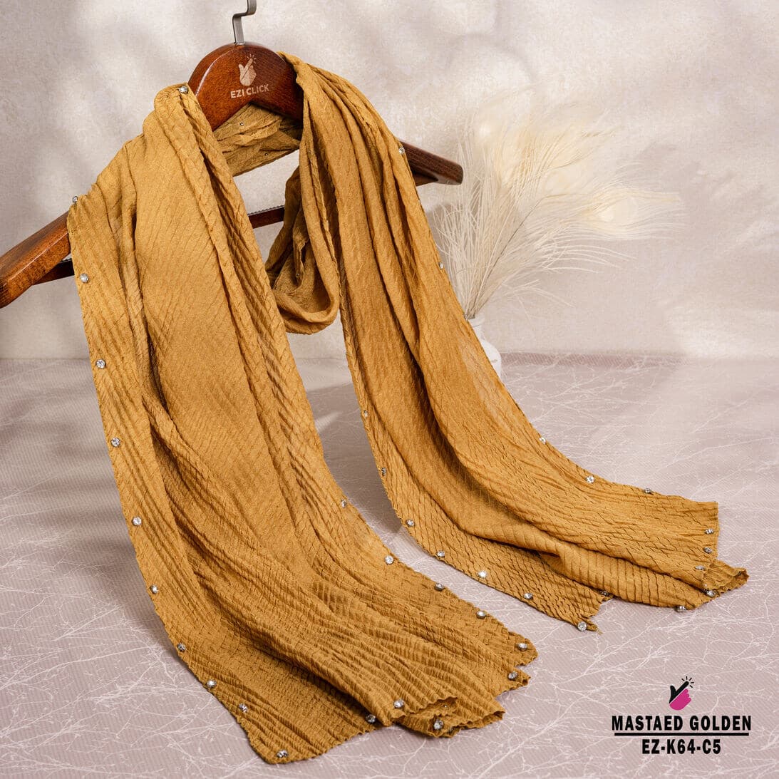 Diamond Border Hijab