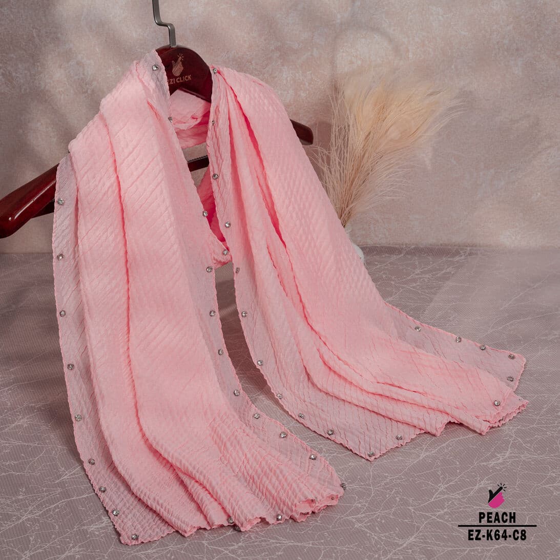 Diamond Border Hijab