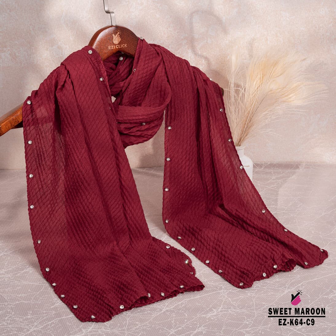 Diamond Border Hijab