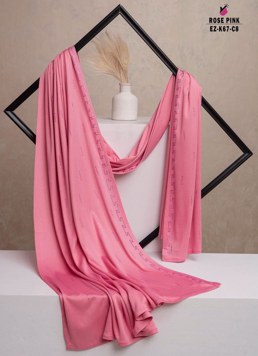 Stone Work Hijab