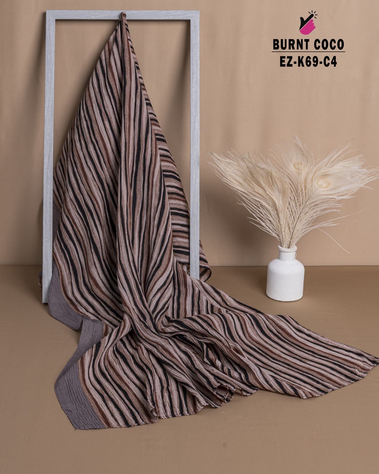 Crepe Print Hijab