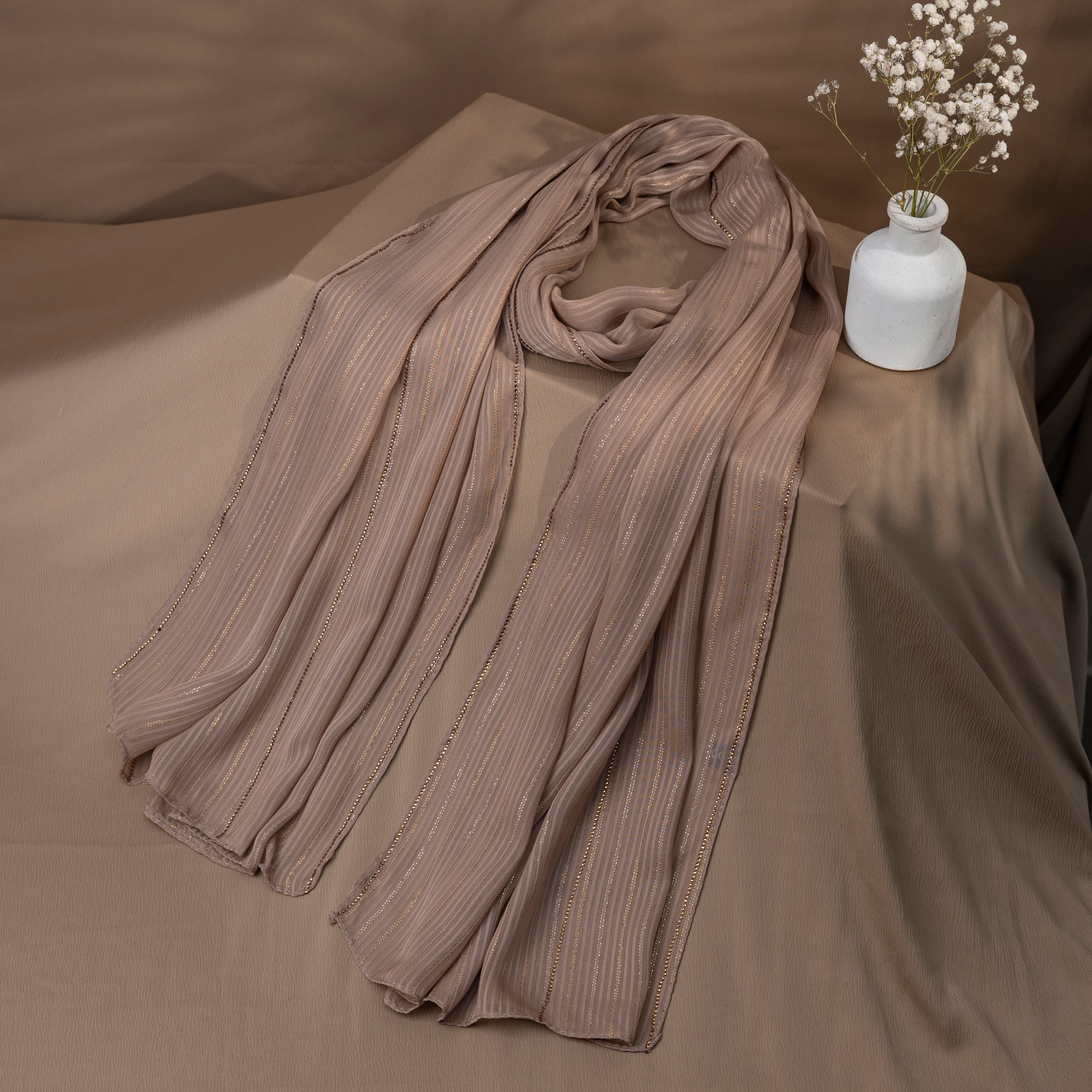 Stone Work Hijab