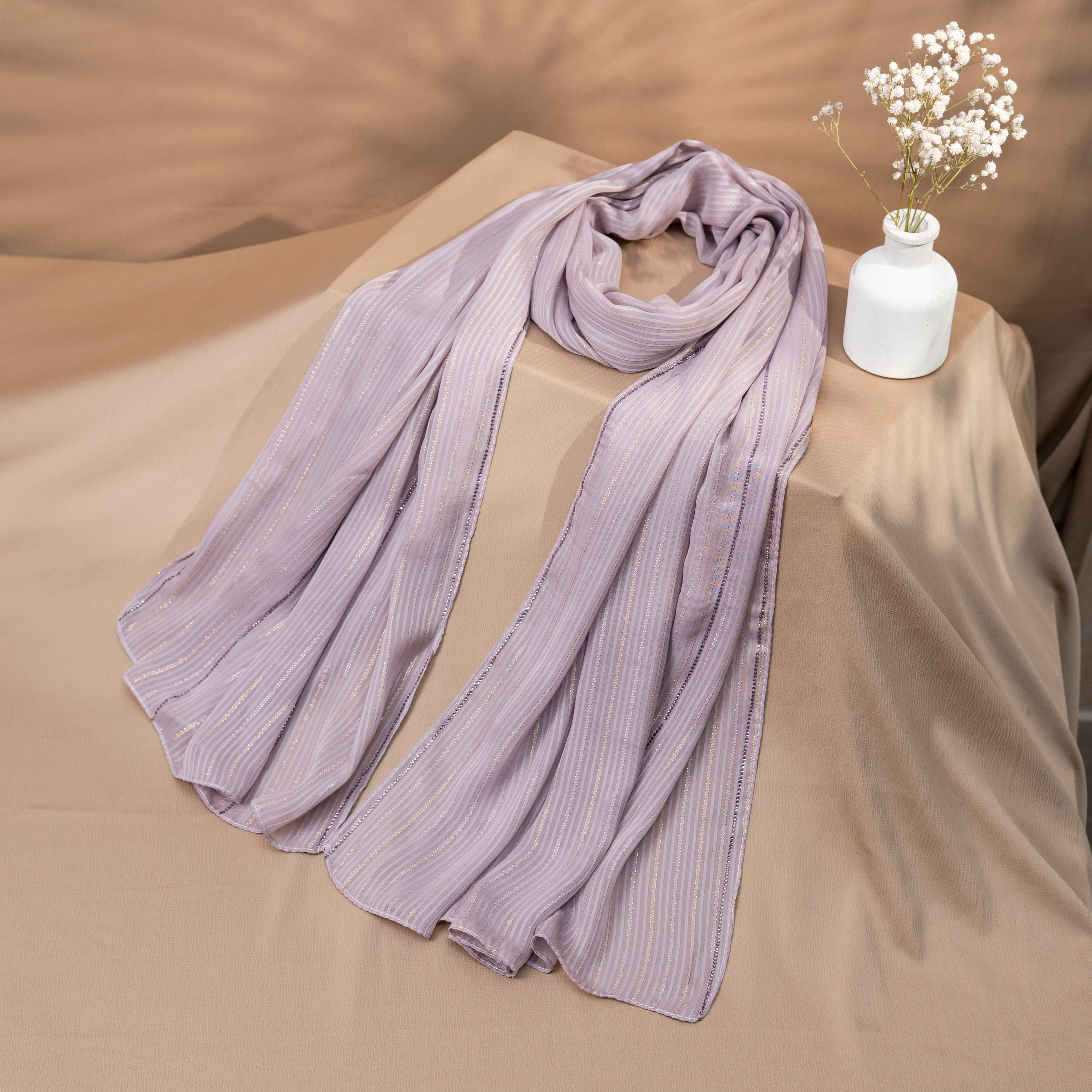 Stone Work Hijab