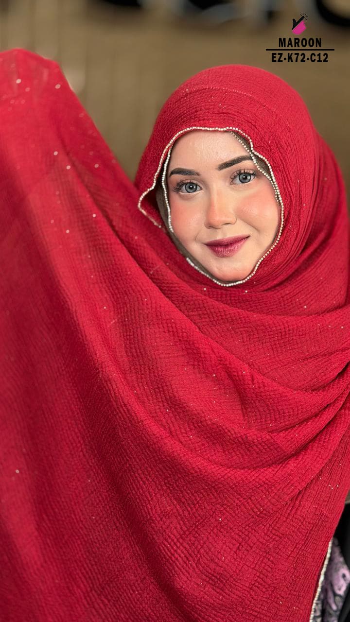 Zipper Stone Hijab