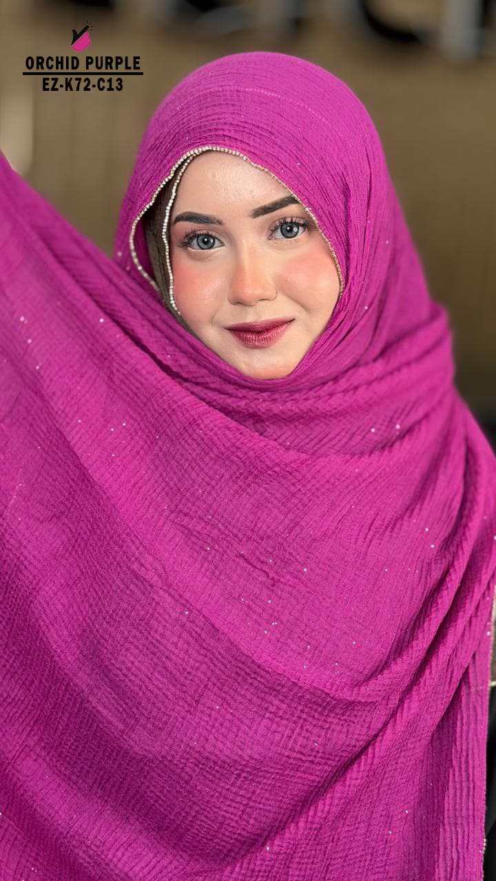 Zipper Stone Hijab