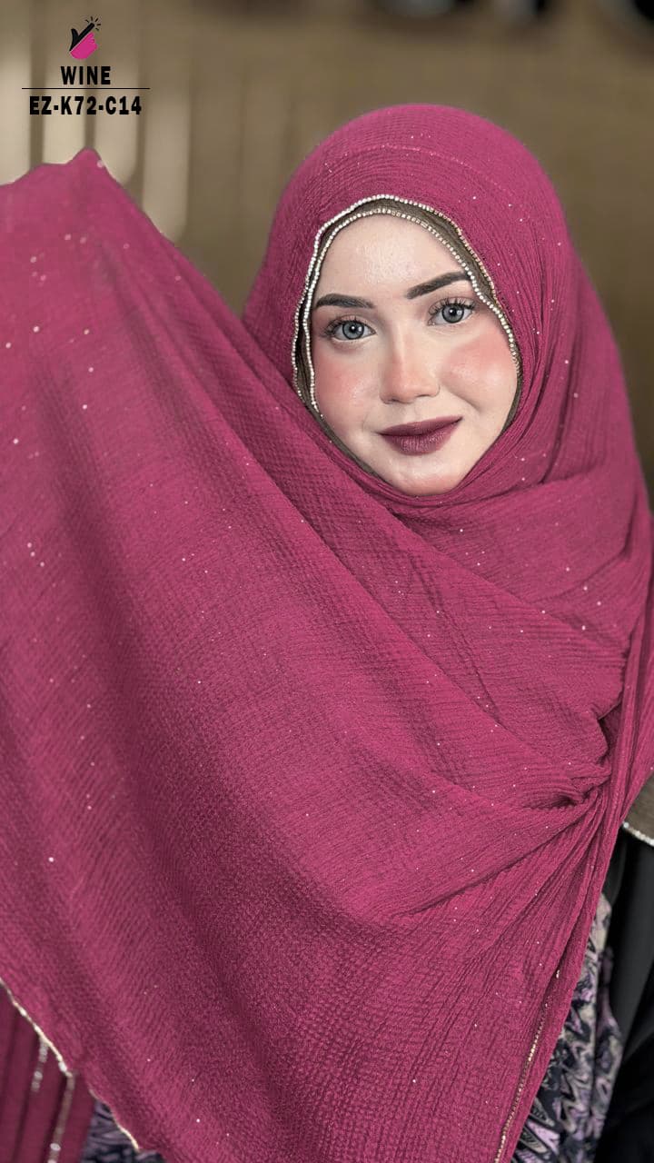 Zipper Stone Hijab