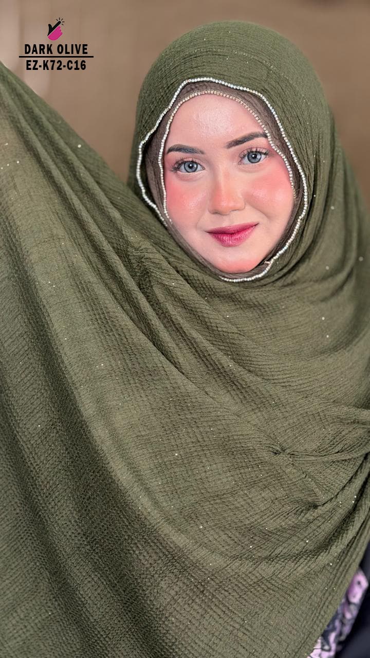 Zipper Stone Hijab