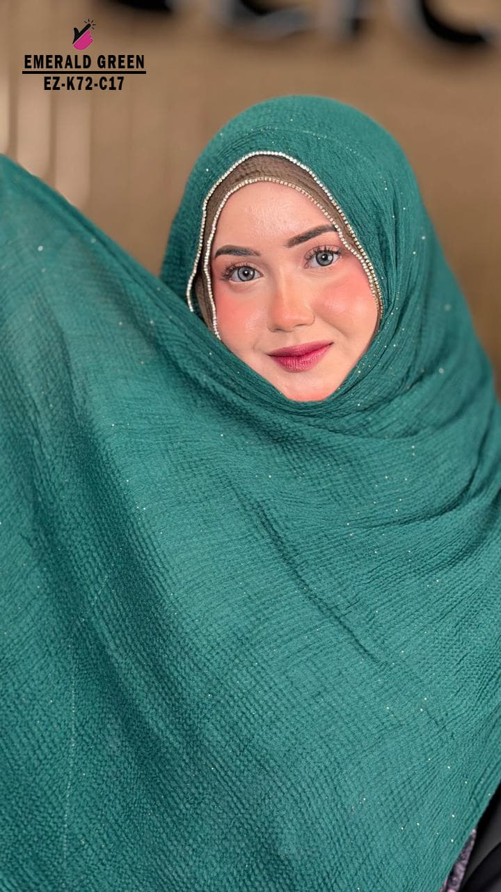 Zipper Stone Hijab