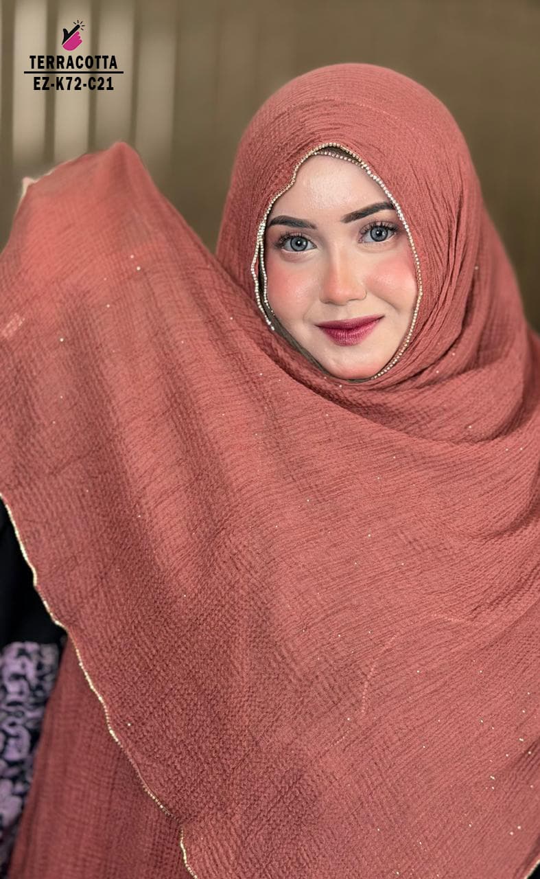 Zipper Stone Hijab