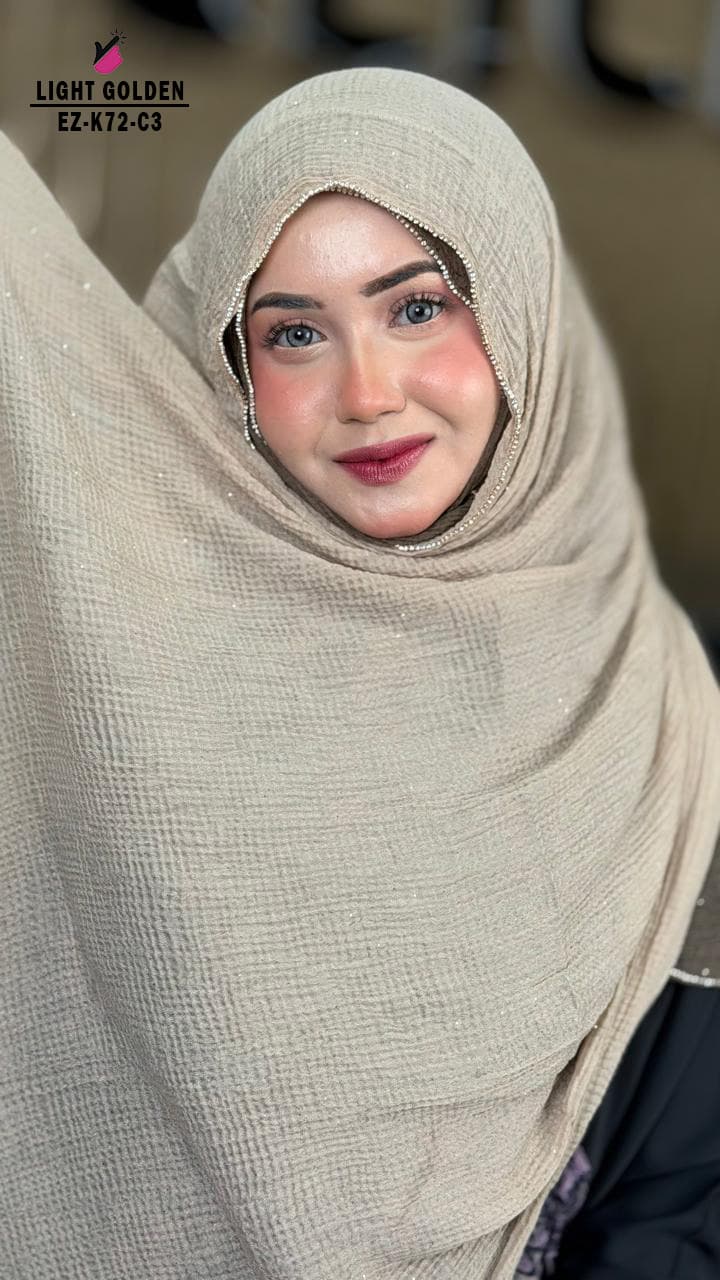 Zipper Stone Hijab