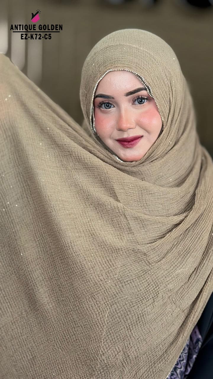 Zipper Stone Hijab