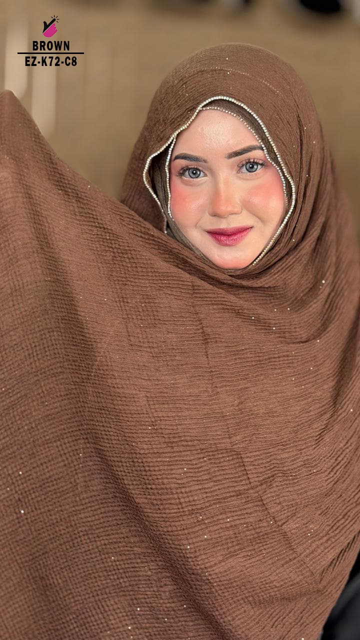 Zipper Stone Hijab