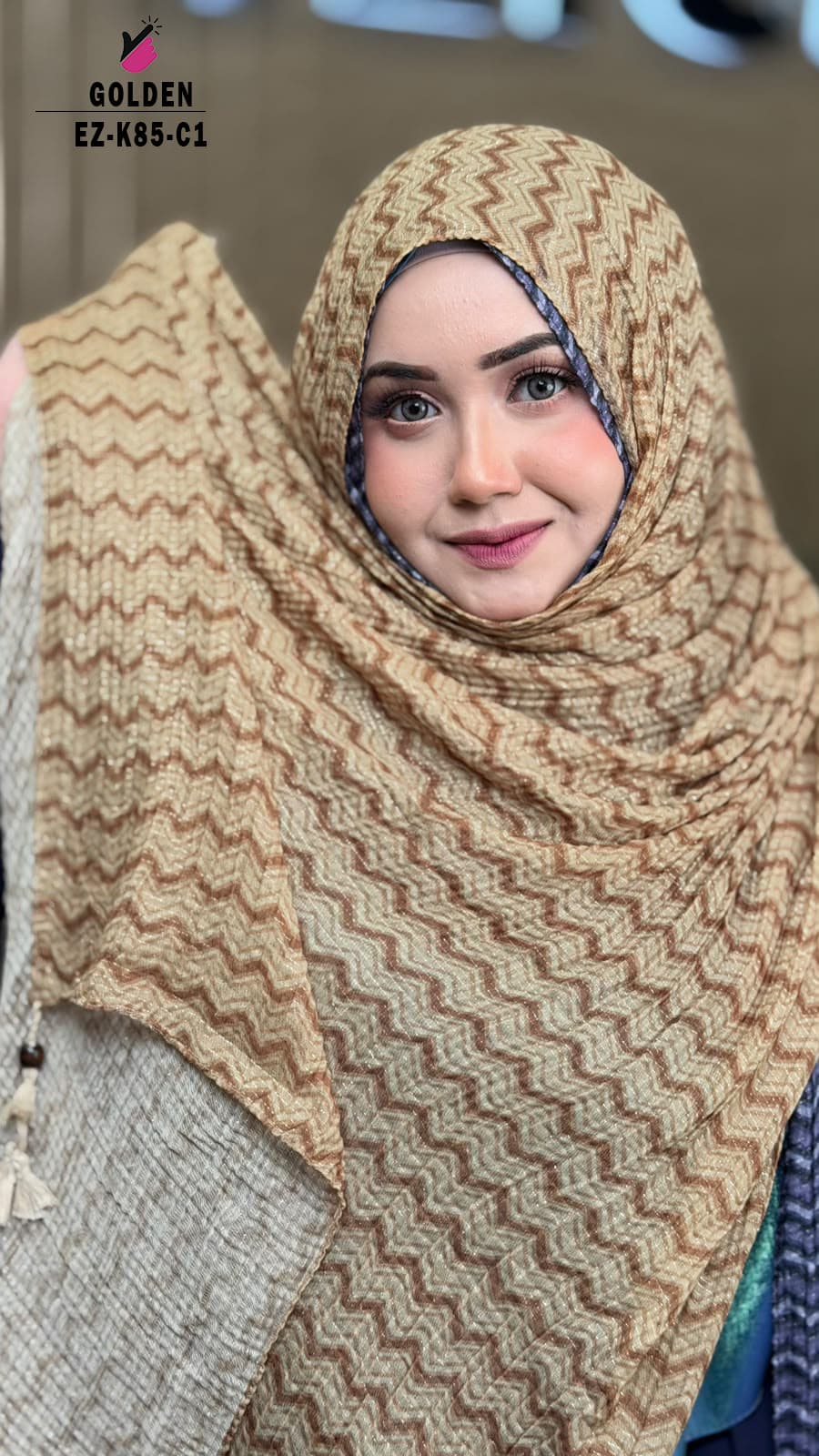 Printed Shimmer HIJAB