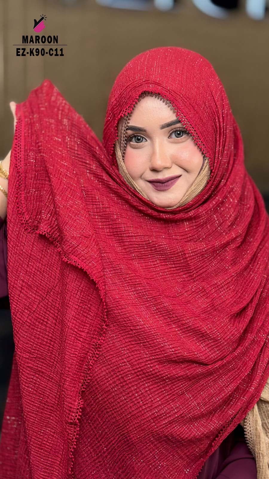 Laise Shimmer Hijab