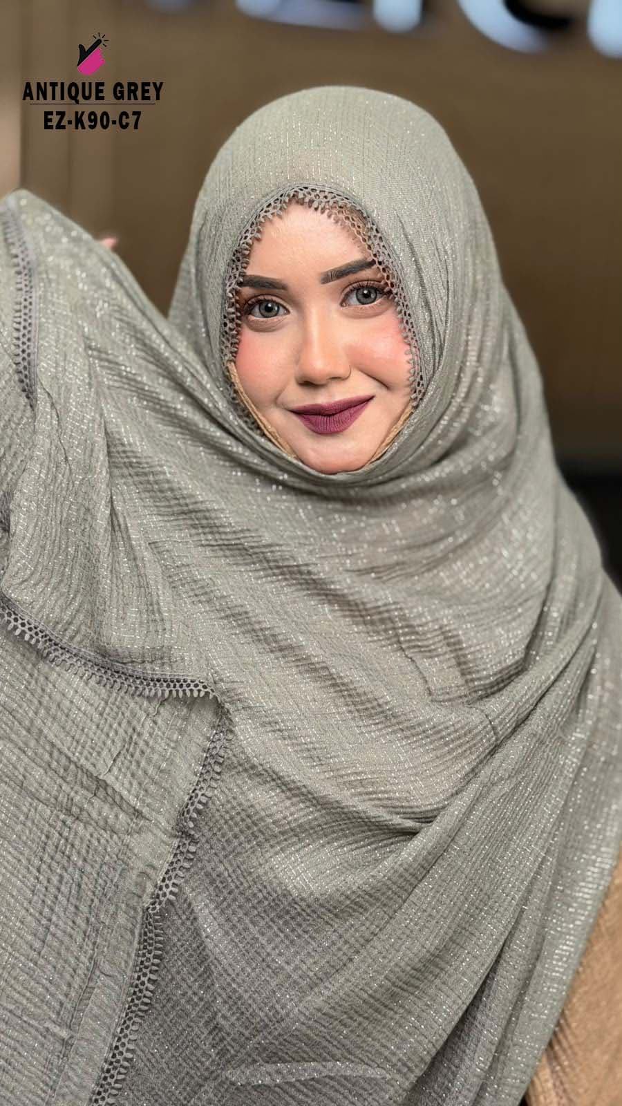 Laise Shimmer Hijab