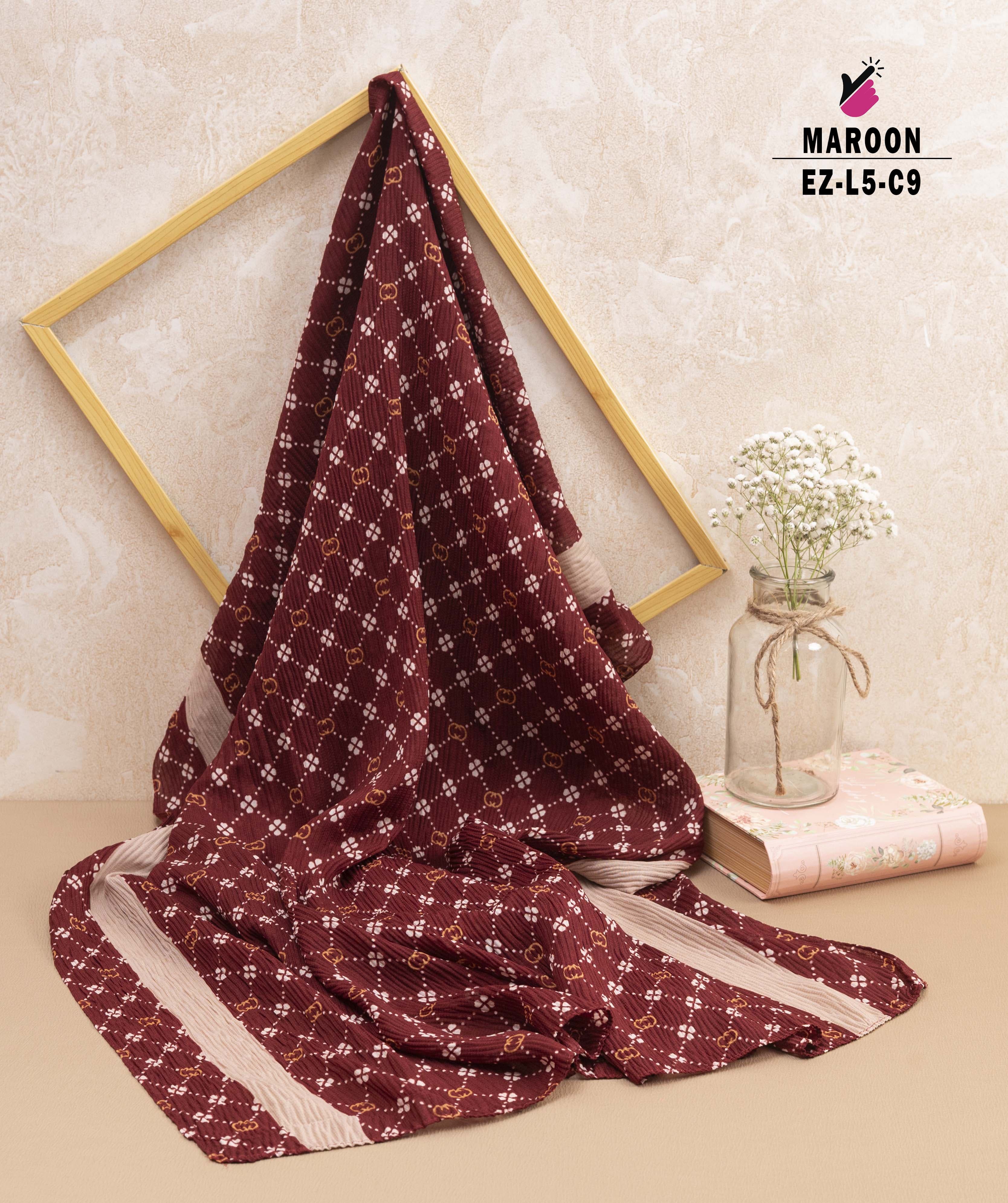 Branded Crepe Hijab
