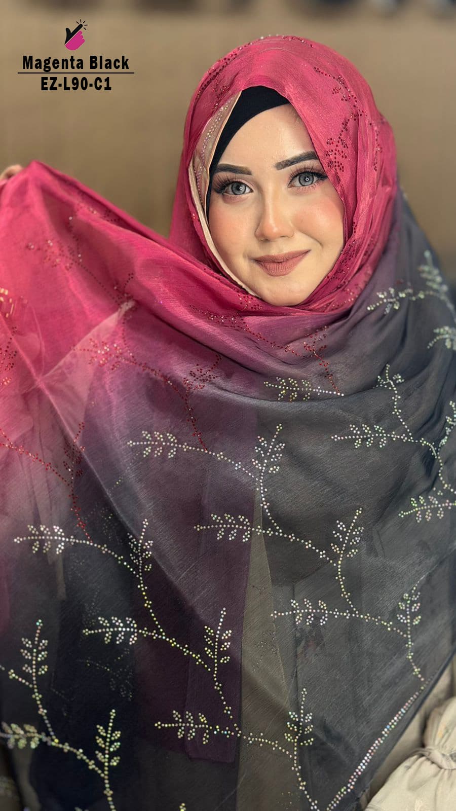 Sparkle Diamond Hijab🧕