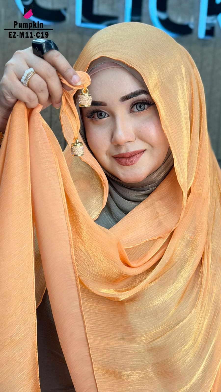 Zimichu Jhumka Hijab