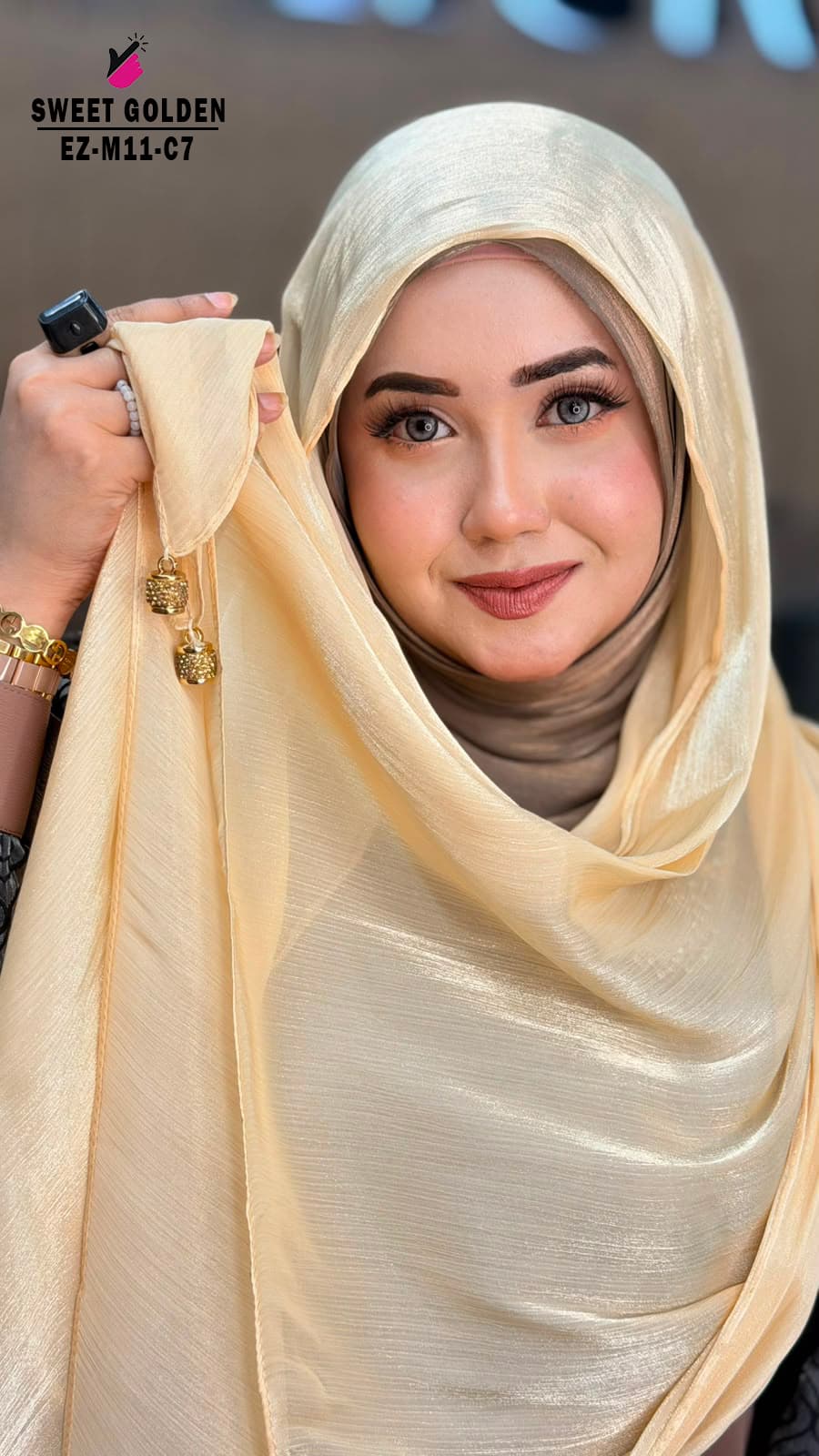 Zimichu Jhumka Hijab