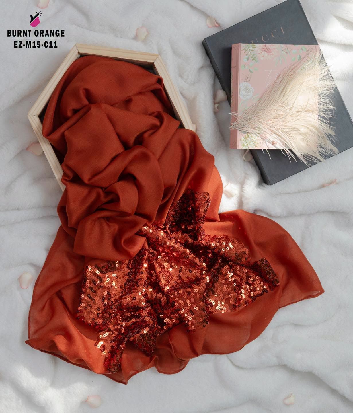 Gorgeous Sequins Work Hijab🧕