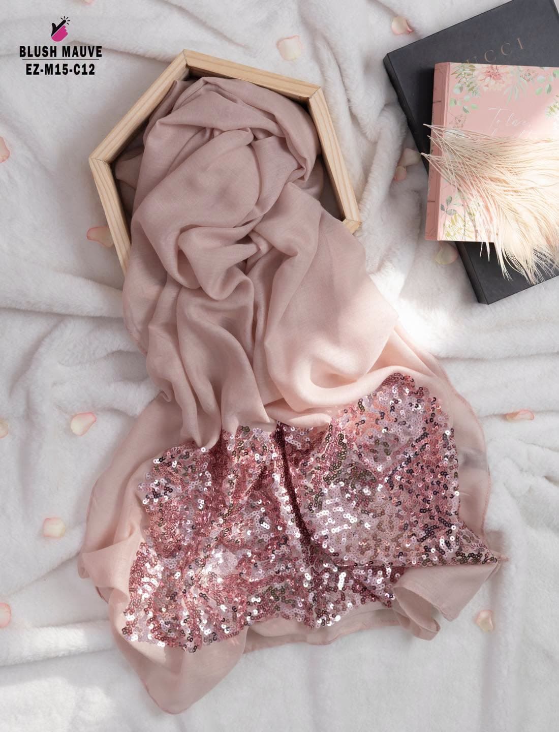 Gorgeous Sequins Work Hijab🧕