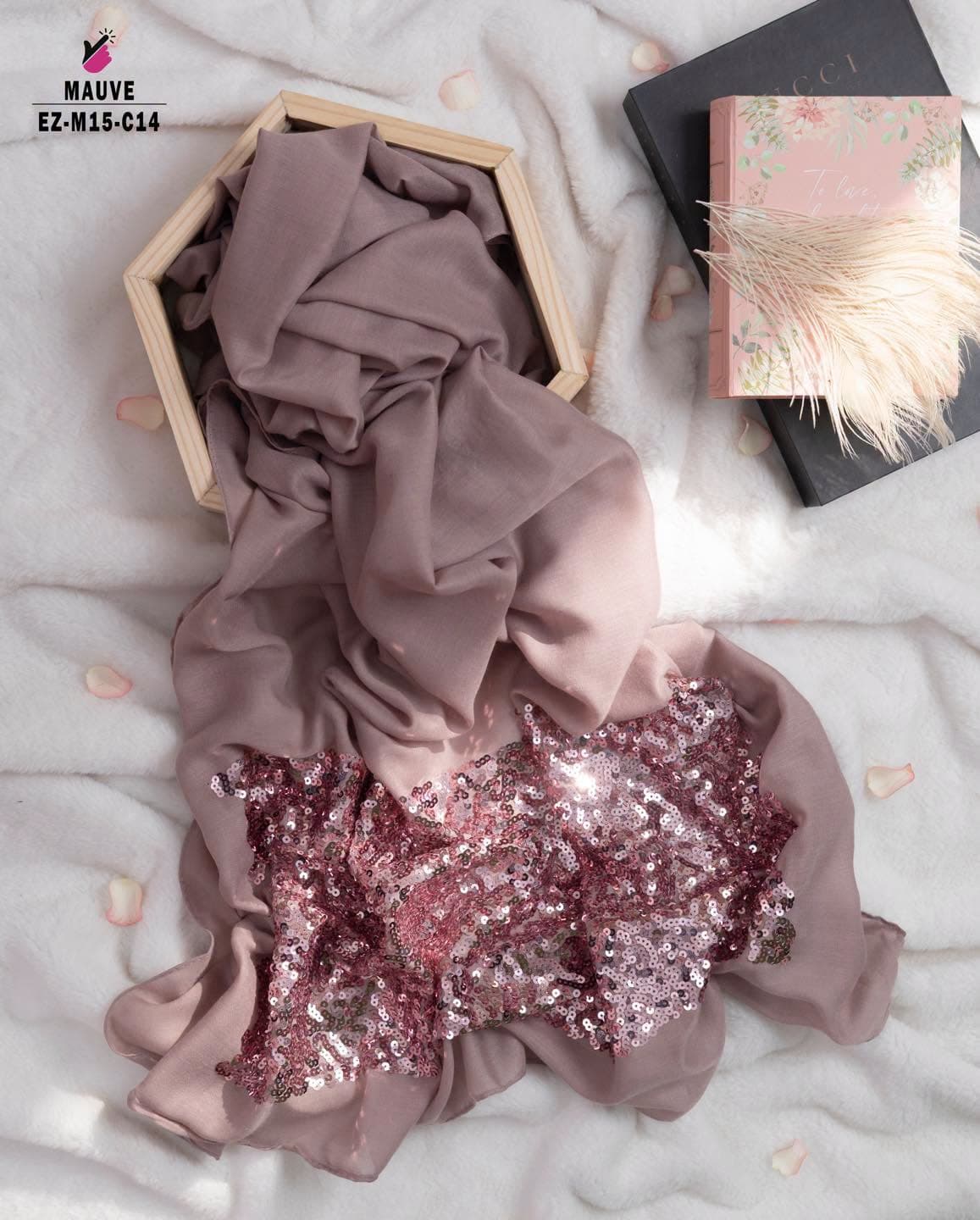 Gorgeous Sequins Work Hijab🧕