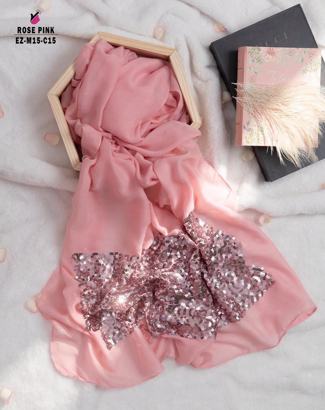Gorgeous Sequins Work Hijab🧕