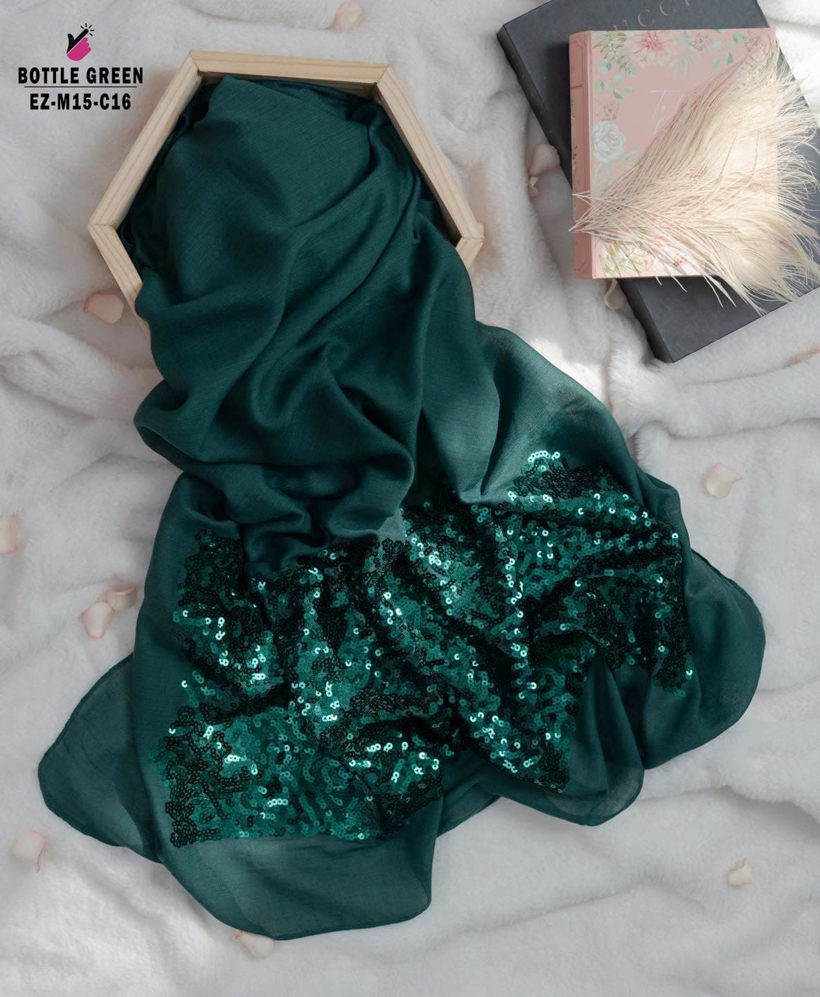 Gorgeous Sequins Work Hijab🧕