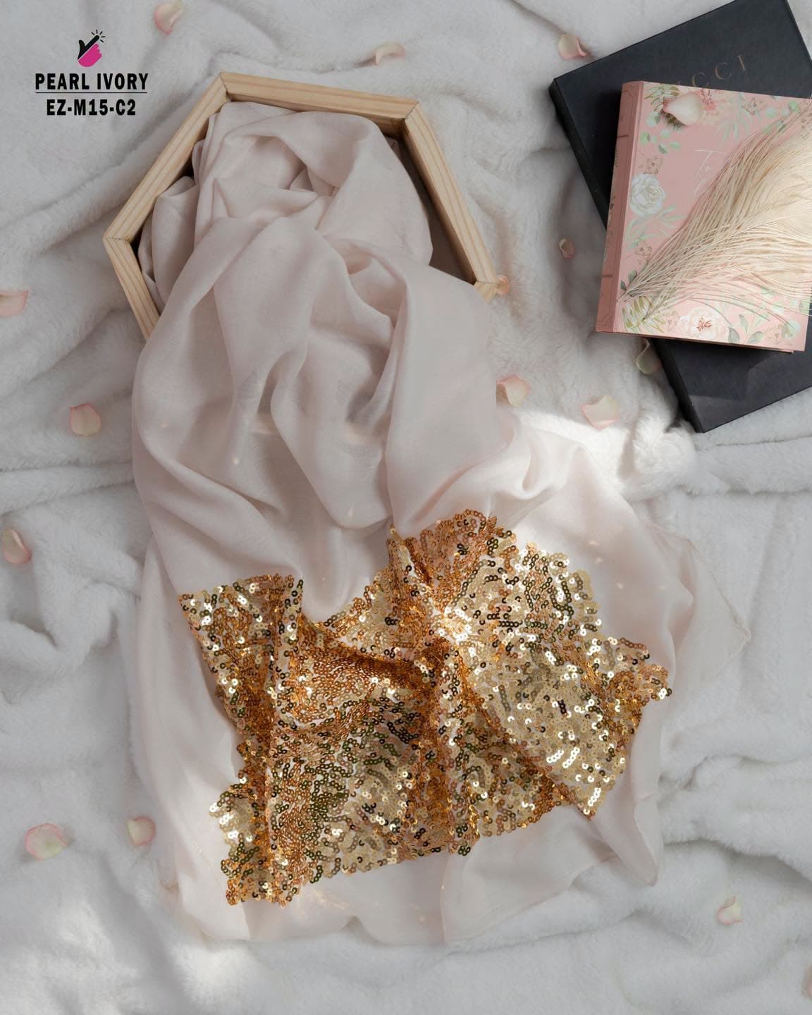 Gorgeous Sequins Work Hijab🧕
