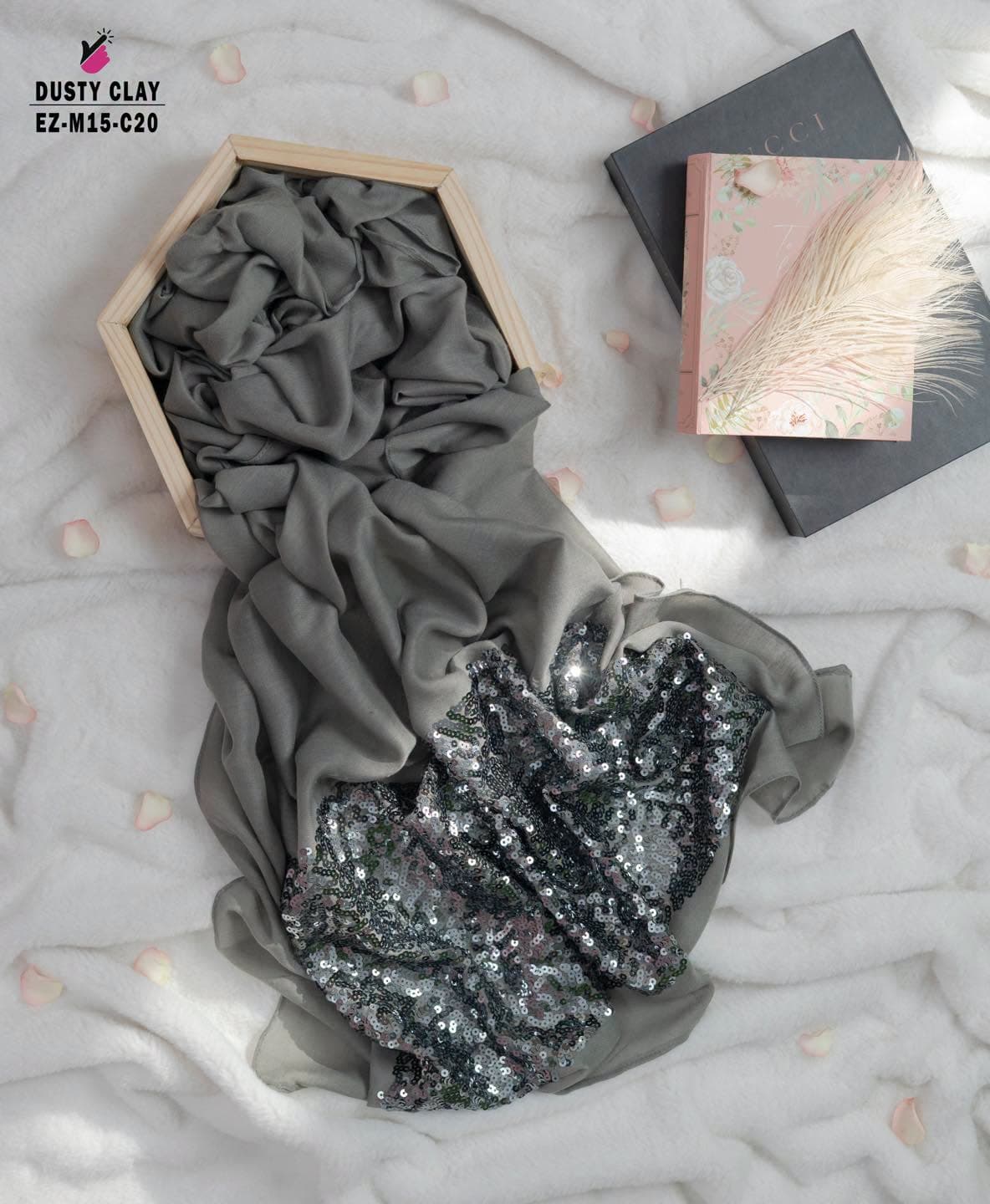 Gorgeous Sequins Work Hijab🧕