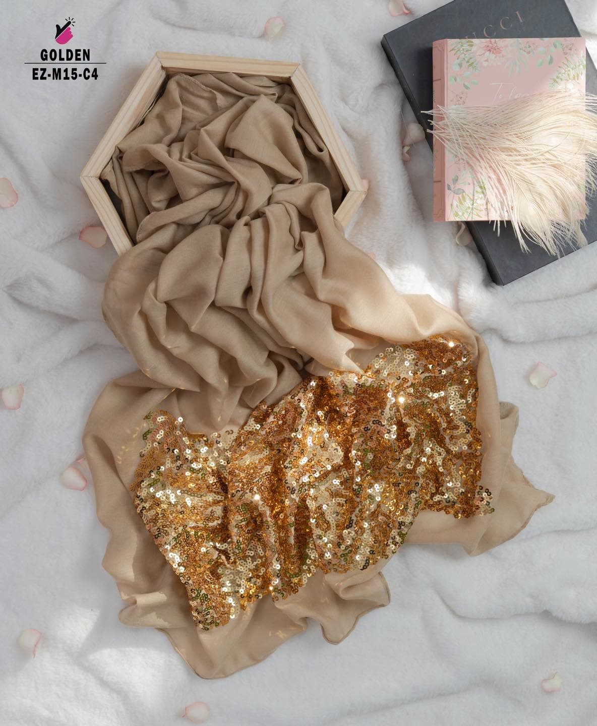 Gorgeous Sequins Work Hijab🧕