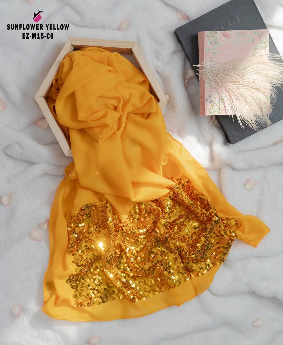 Gorgeous Sequins Work Hijab🧕