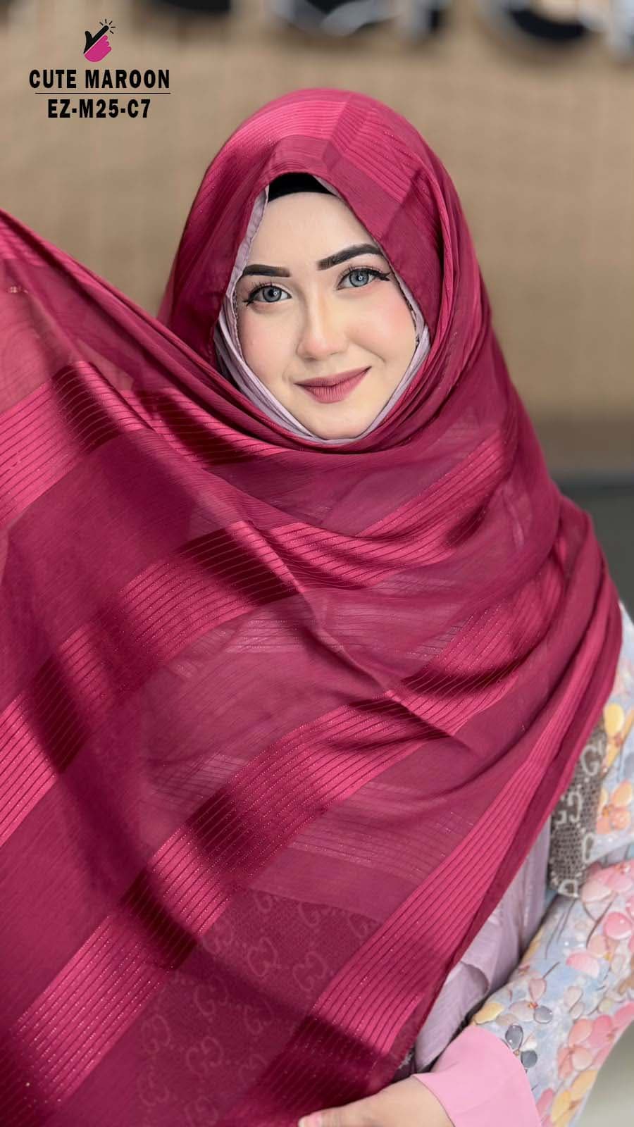 Arabian Striped Hijab