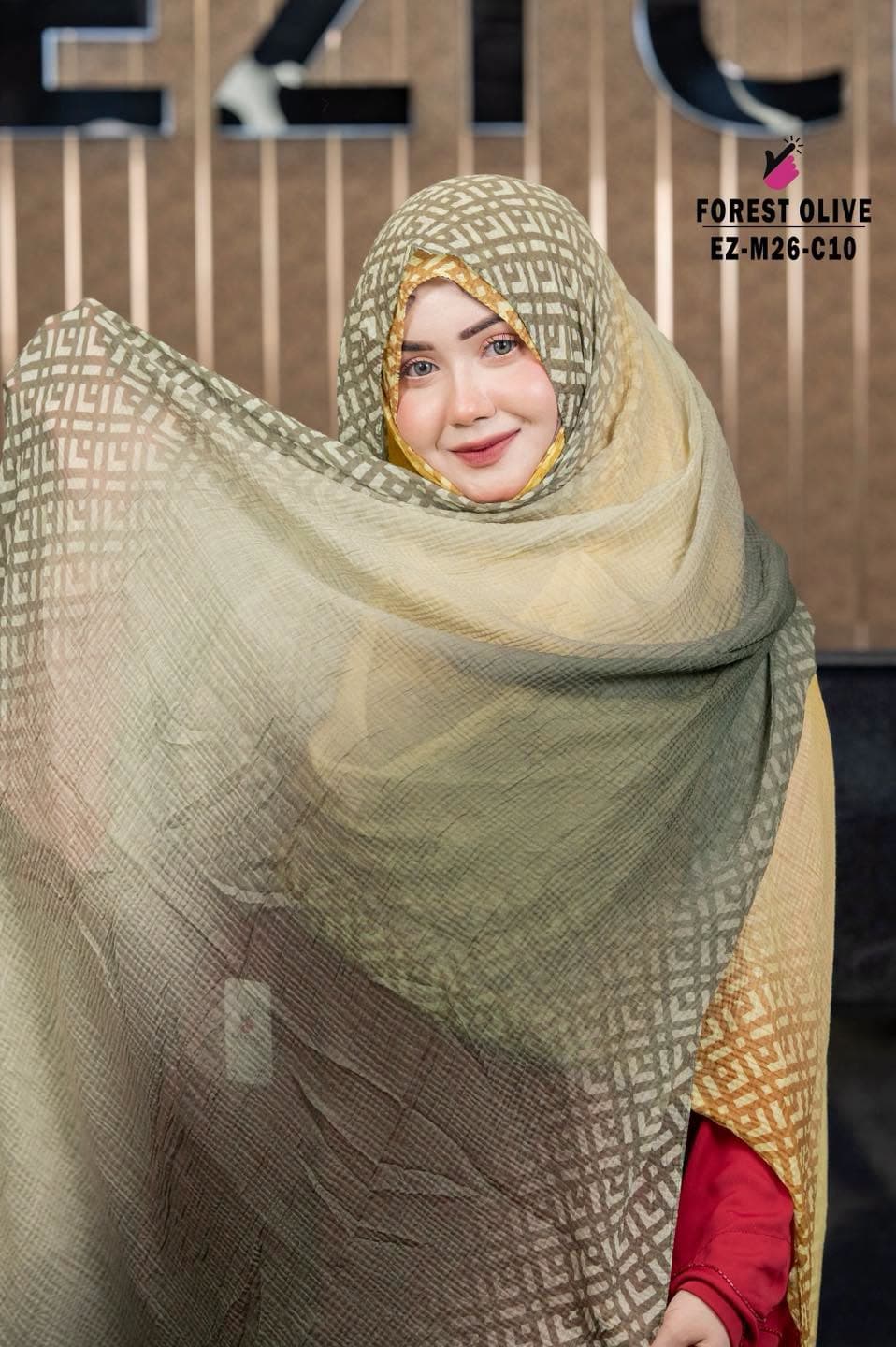 Super Comfortable printed hijab