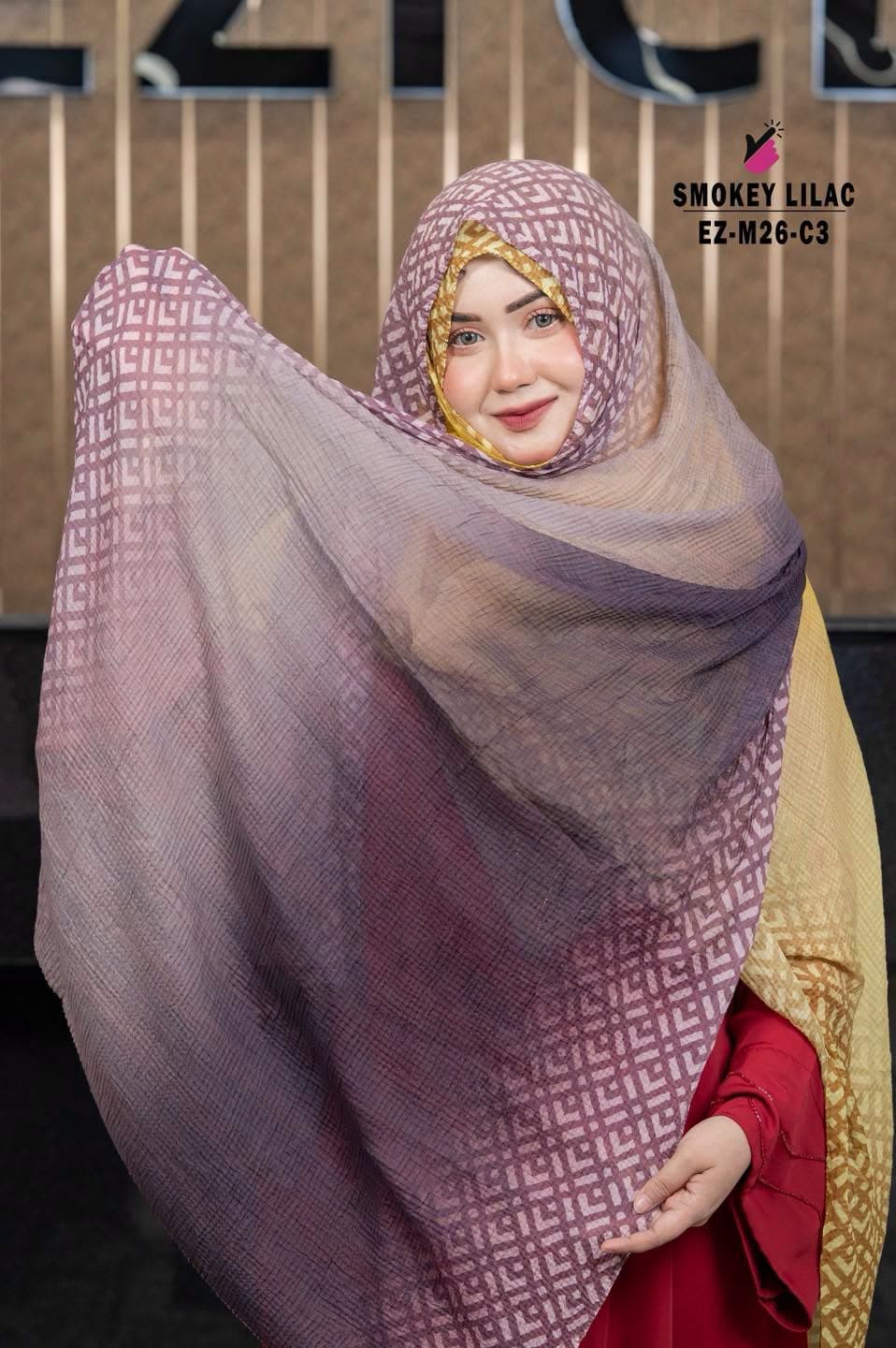 Super Comfortable printed hijab