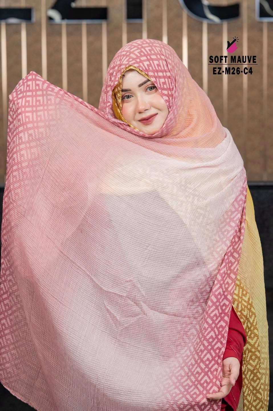 Super Comfortable printed hijab
